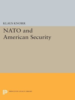 cover image of NATO and American Security